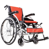 德国康扬航钛铝合金轮椅KM-1502F24轻便折叠便携老人旅行代步车