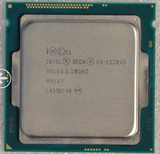 Intel/英特尔 E3-1220V3 1150针服务器cpu 3.1GHZ 正式版 散片