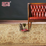 优立 高档巴基斯坦进口纯羊毛手工客厅地毯 现代时尚北欧卧室地毯