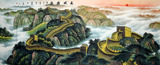 增值长城真迹海涛手绘小八尺国画客厅画山水原稿作品VV6-4-1-2