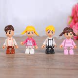 Y5O式儿童益智塑料拼装积木城市别墅房子女孩玩具6-10岁