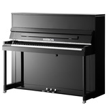 哈农全新立式钢琴德国进口配件88键初学者练习刚琴UP125黑白色