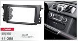 奔驰SMART ForTwo,汽车音响导航DVD/CD通用机改装面框 改装面板
