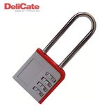 高端长勾方形金属密码锁 柜子锁 健身房锁超大超重超值四位密码锁