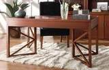 高级定制家具样板房别墅新中式美式现代实木书桌写字台电办公脑桌