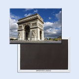 现有图稿定制 巴黎凯旋门冰箱贴磁贴 创意旅游磁性贴磁铁20719