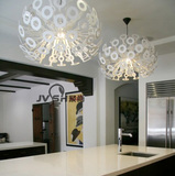 聚尚 意大利设计铝质蒲公英吊灯创意客厅餐厅卧室吊灯铝材灯具