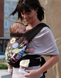 minizone 婴儿背袋 宝宝传统背带i 四爪抱带 背巾 前背后背40斤