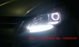 丰田新威驰改装Q5海拉3/5双光透镜天使眼LED氙气灯大灯总成