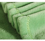 珊瑚绒毛毯学生毯子单人双人法莱绒毯儿童毛绒毯苹果绿薄毯子慎拍