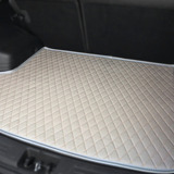 2016款奥迪Q3 Q5 A4L A6L专车专用皮革汽车后备箱垫子后背尾箱垫
