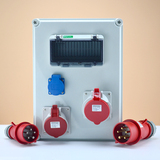 图优工业防水组合插座检修箱电源照明动力配电箱塑料插座箱控制箱