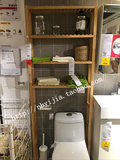 宁波上海宜家家居专业代购 莫尔加 开放式储物装置马桶置物架IKEA