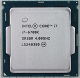 正式版 Intel/英特尔 i7 6700K CPU 散片 1151针 14NM  DDR4内存