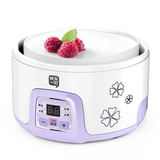 快乐一叮 W-405 1.5L大容量陶瓷酸奶机家用全自动米酒机发面泡菜