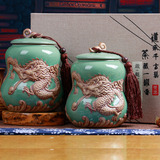 正宗安溪铁观音浓香型特级茶叶 兰花香 高档陶瓷罐礼盒装500g新茶