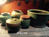 上海怀旧老物件陶瓷材质怀旧老东西摆件摆设电影道具餐厅茶叶糖罐