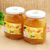 2016年1月日期原装进口 韩国丹特牌蜂蜜柚子茶770g*2瓶