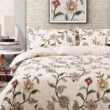 美式纯棉四件套1.8m/2.0m床双人品牌床上用品床单被套高档1.5米床