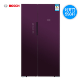 Bosch/博世 BCD-598W(KAN92S80TI)598升变频保鲜紫色对开门冰箱