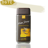 预售包邮泰国进口高盛高崇黑咖啡速溶无添加糖纯咖啡粉 100g 瓶装