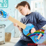 玩具吉他儿童仿真电子早教音乐可弹奏魔幻琴乐器仿木制木质宝宝