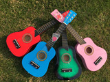 全网热推25寸木质儿童玩具吉他送大礼包宝宝益智玩具