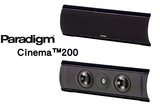 Paradigm百里登 Cinema200回音壁挂式平板电视家庭影院卫星音箱响