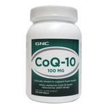 美国原装进口GNC健安喜心脏辅酶Q10软胶囊100mg120粒COQ10卵巢