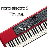 【乐音中国】Nord Electro 5 HP73键 专业重锤舞台电子合成器