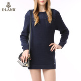 商场代购ELAND衣恋15年新品蕾丝针织连衣裙EEOK51102Q专柜正品