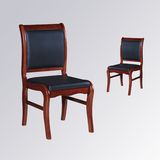 实木办公皮质椅 油漆办公会议电脑椅 包厢麻将棋牌椅 实木餐椅