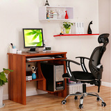 枫木色小型长80*50*73cm简易台式电脑桌办公家用学习写字书桌包邮