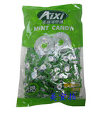 包邮AIXI绿爱无糖薄荷糖750克g 水果薄荷糖果有个圈的糖PK宝路糖