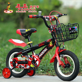 正品新款上海凤凰儿童自行车男款12寸14寸16寸18寸3-6以上岁单车