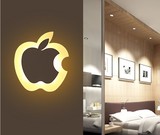 现代简约LED亚克力壁灯 儿童卧室书房灯 客厅走廊楼梯灯饰苹果灯