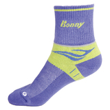 bonny波力专业羽毛球袜子新款台湾产加厚运动时尚男女款休闲棉袜