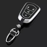 凯迪拉克SRX钥匙包 xts钥匙套 遥控器保护套扣真皮 汽车改装用品
