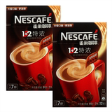 Nestle咖啡1+2特浓咖啡13g*7条装速溶咖啡2组合套餐特价促销