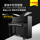 全新星海钢琴E系列123立式钢琴88键高端演奏初学者家用德国工艺琴