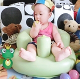 宝宝充气沙发婴幼儿多功能学坐椅餐椅便携式安全靠背儿童座椅浴凳