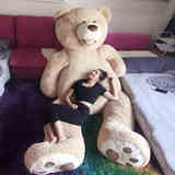 美国大熊超大号公仔毛绒玩具泰迪熊猫布娃娃抱抱熊玩偶生日礼物女