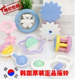 韩国Cute baby婴儿手摇铃玩具礼盒套装新生儿宝宝玩具牙咬胶组合