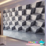 3D抽象科技立体3维科幻KTV时空隧道大型壁画 网吧酒吧壁纸墙纸