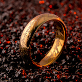 领上欧美戒指指环王戒指至尊魔戒项链男士个性霸气单身食指环戒子