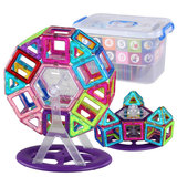 磁力片积木儿童益智玩具摩天轮百变提拉积木建构磁性组合3-6周岁