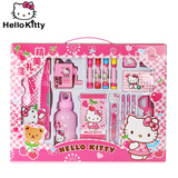 正品HelloKitty文具大礼盒套装儿童文具盒铅笔可爱套装女学习用品