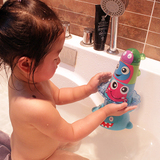 新品首发 zhitongbaby儿童叠叠乐戏水洗澡玩具 流水漏水洗澡花洒