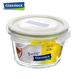 Glasslock韩国进口正品乐扣饭盒保鲜盒大容量微波炉钢化玻璃410ml