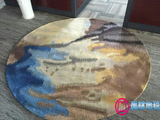新中式美式圆形办公室地毯公寓客厅餐厅地毯钢琴书房地毯卧室地毯